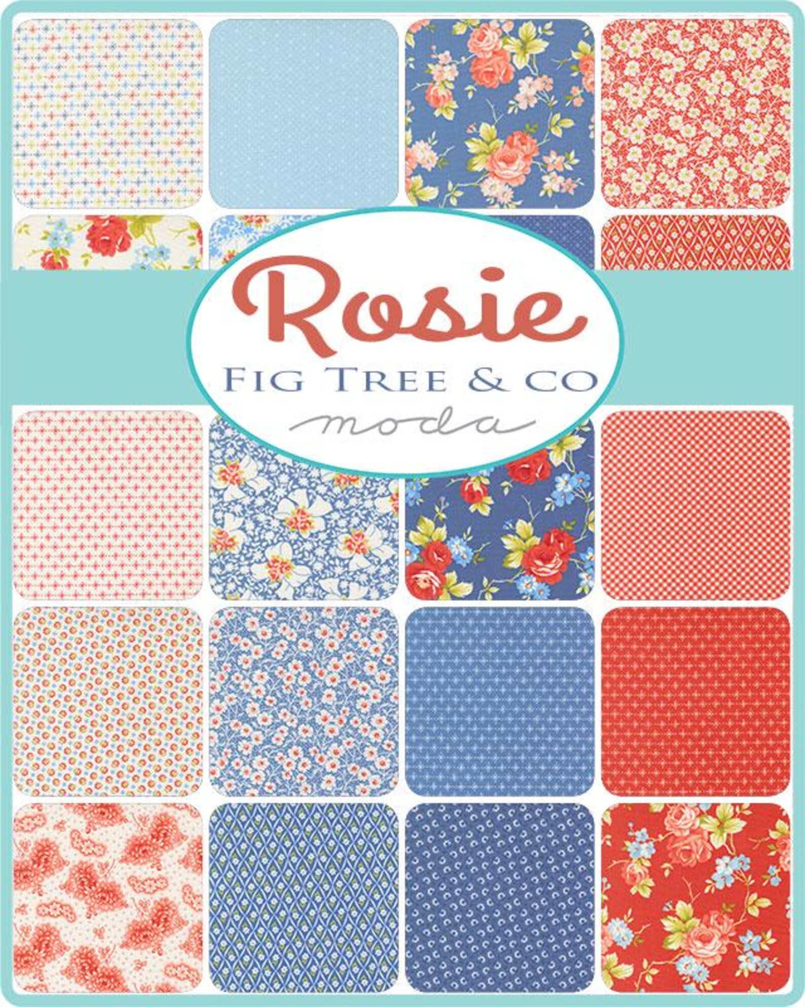 Rosie by Fig Tree & Co for Moda Honey Bun 1.5" Strips - Etsy