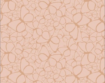 Desert Sway by Dandelion Fabric & Co 22WI-BL02 Butterfly Pink Sand