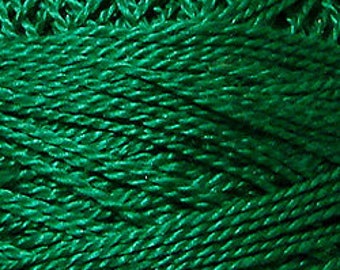 Valdani Pearl Cotton Thread - 1252 - Rich Green Dark