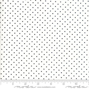 Essential Dots  - Moda - 6654 57 White Black