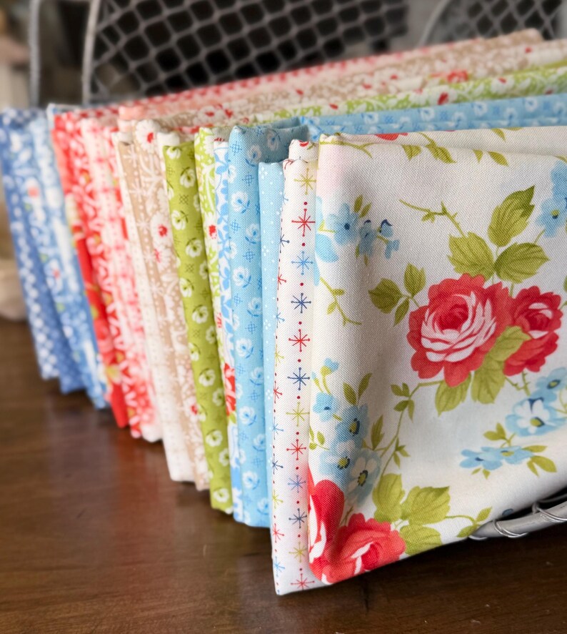 Rosie by Fig Tree & Co for Moda ~ Fat Quarter and Half Yard Bundles ...