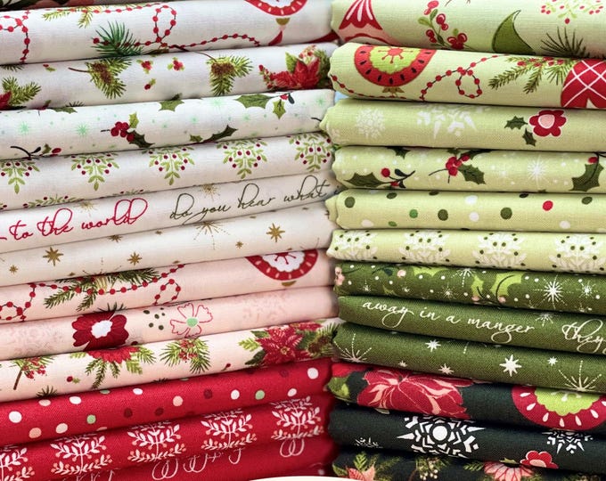 Glisten by Sandy Gervais for Riley Blake ~ Fat Quarter and Half Yard ...