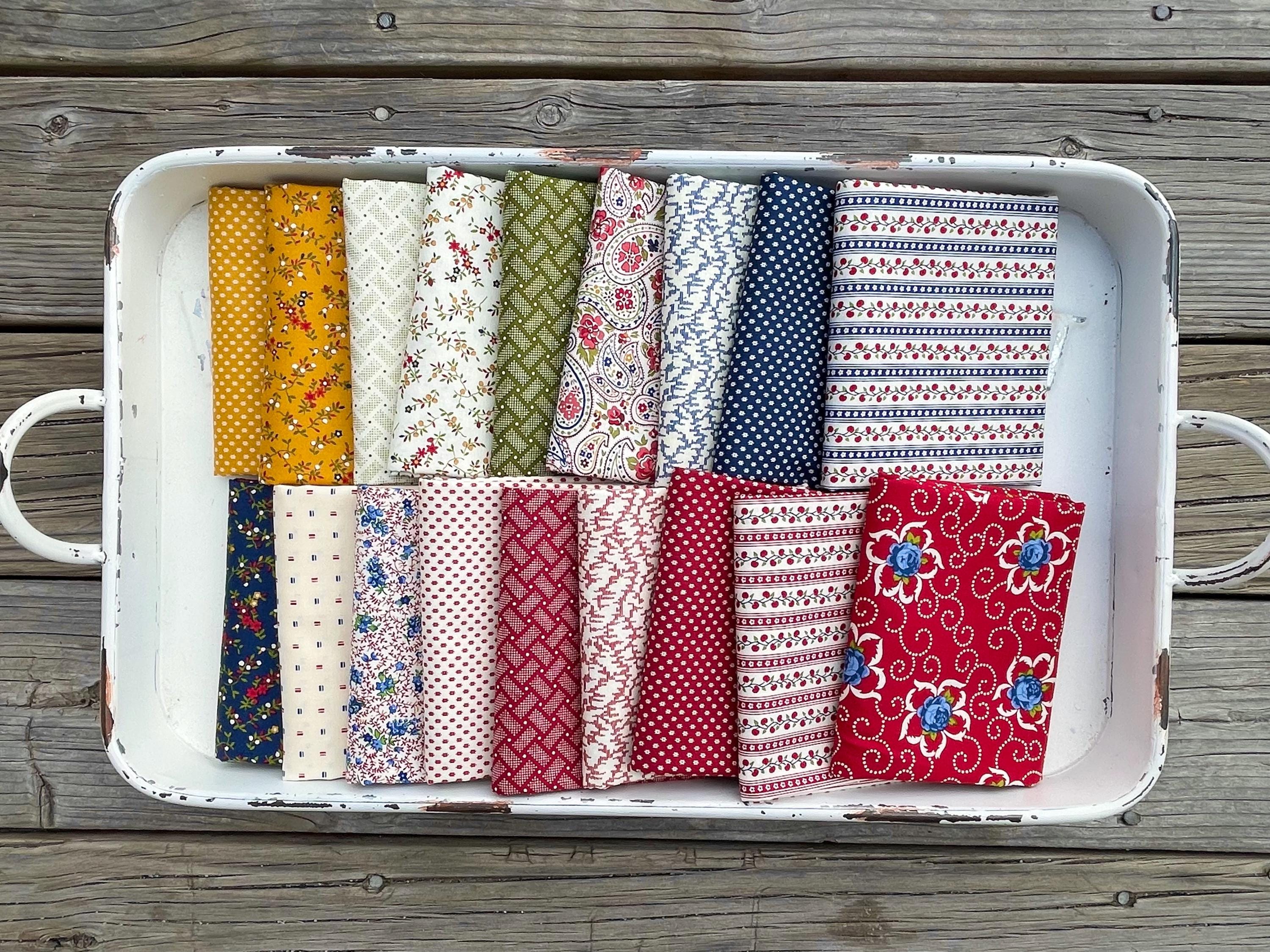 Old Glory by Stacy West of Buttermilk Basin for Henry Glass ~Fat Quarter and Half Yard Bundles ~