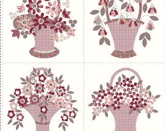 Heartfelt by Gerri Robinson/Planted Seed Designs for Riley Blake - PD13499 Panel #2 36" x 43.5"