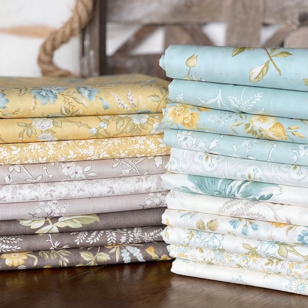 Honeybloom by 3 Sisters for Moda ~ Fat Quarter and Half Yard Bundles ~