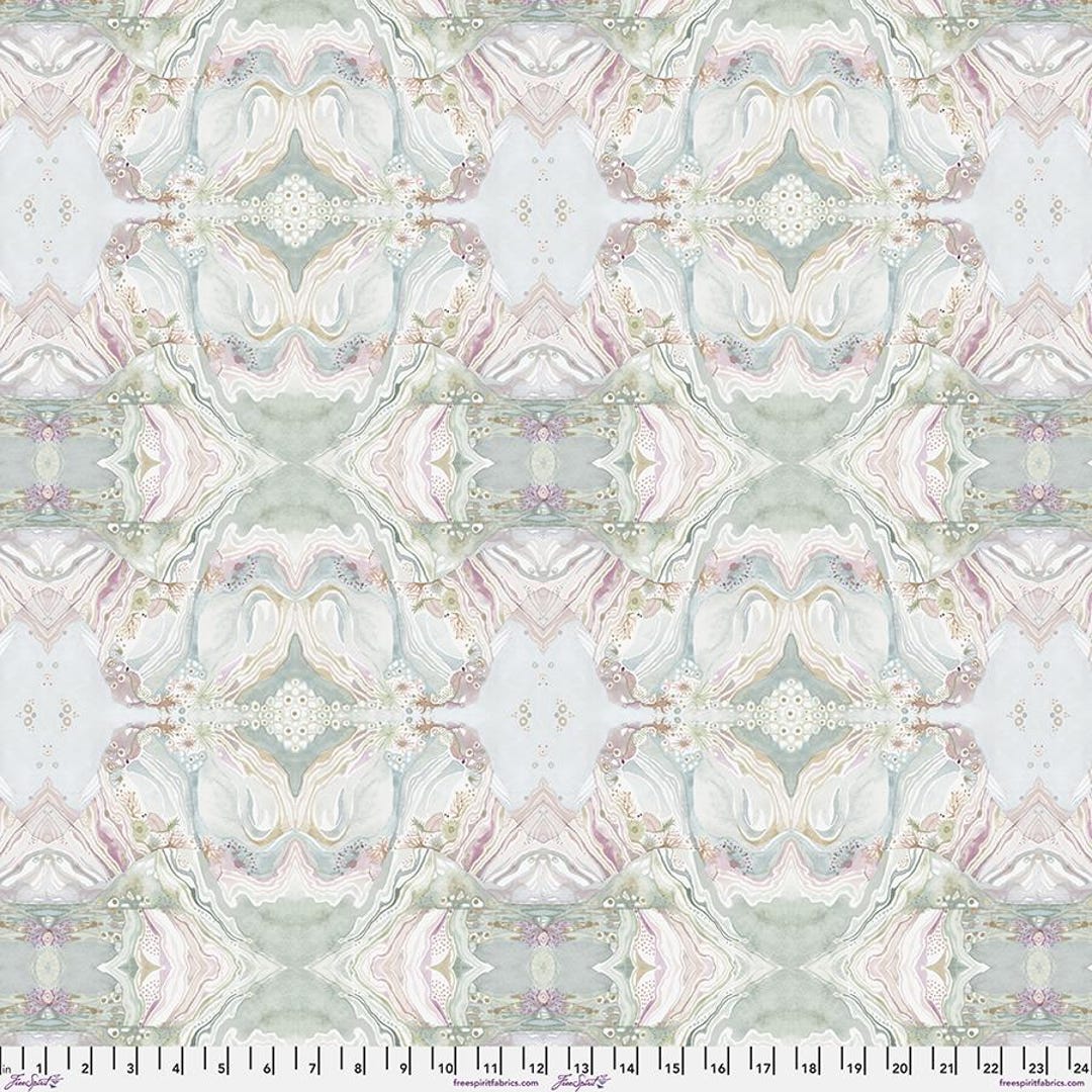 Brushstrokes by Shell Rummel for Free Spirit PWSR088 Underwater ...