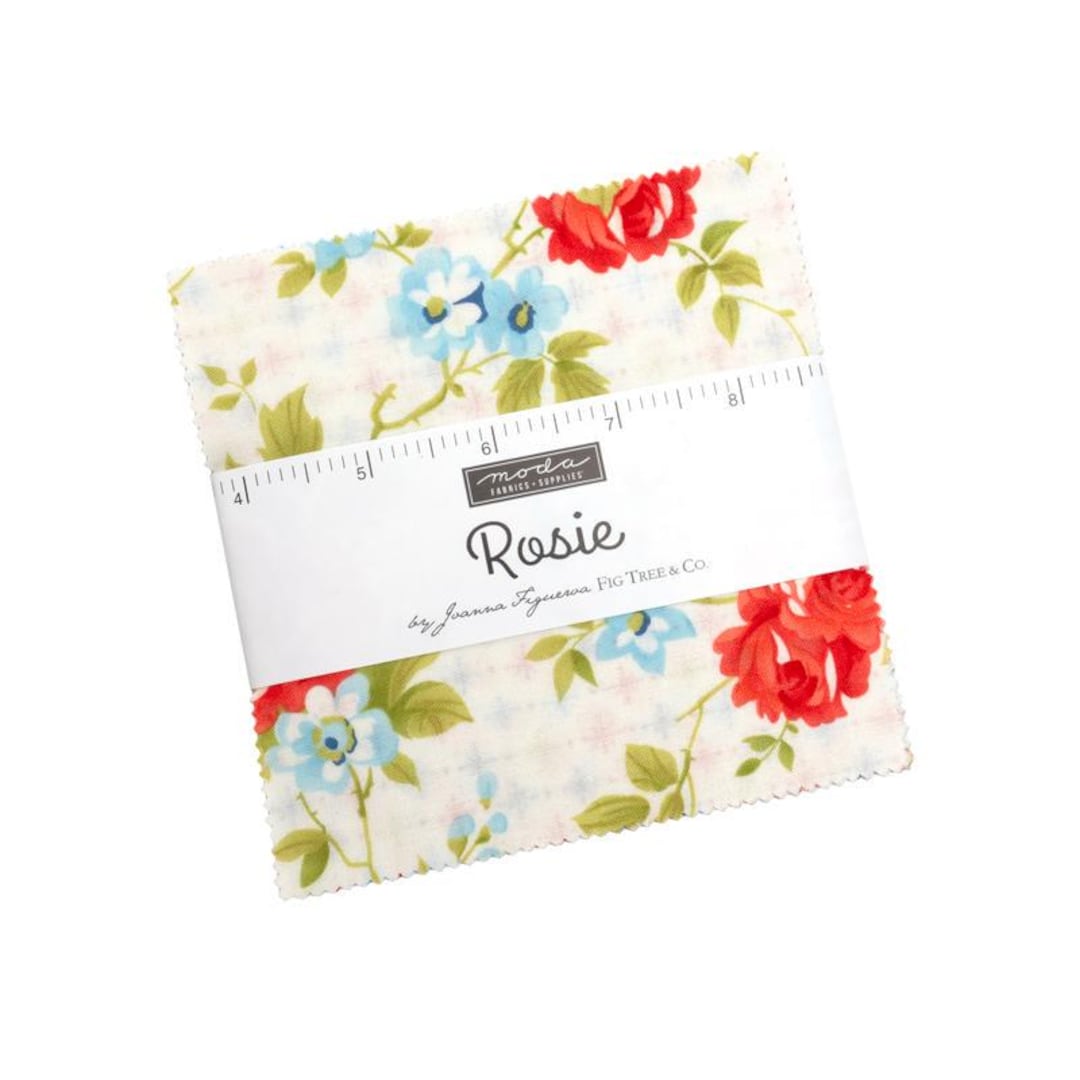 Rosie by Fig Tree & Co for Moda Charm Pack 5" Squares - Etsy