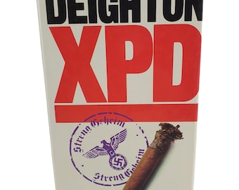 Len DEIGHTON XPD Spy Novel Hard Cover Book 1st Edition Vintage Published UK 1981 Dust Jacket War Military V/Good We Offer Combined Postage