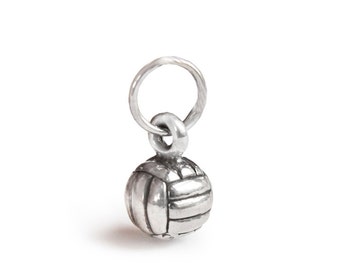 Volleyball Sterling Silver Charm