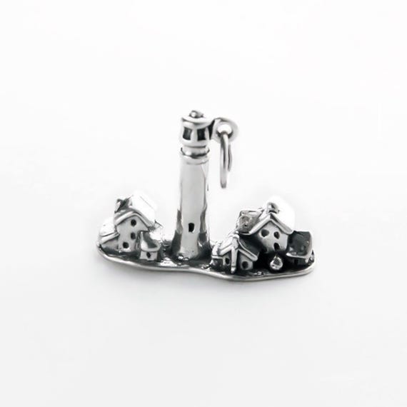 Light House Village Sterling Silver Charm