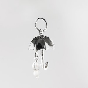 Umbrella Sterling Silver Charm