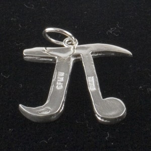 3.14 Pi Sterling Silver Charm image 3