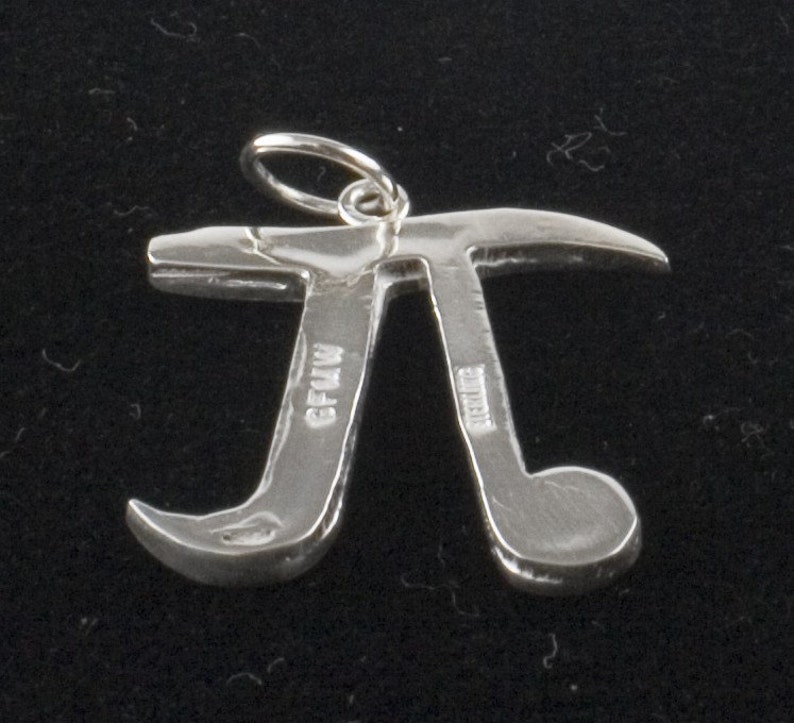 3.14 Pi Sterling Silver Charm image 3