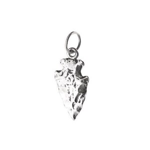 Silver Arrowhead Sterling Silver Charm