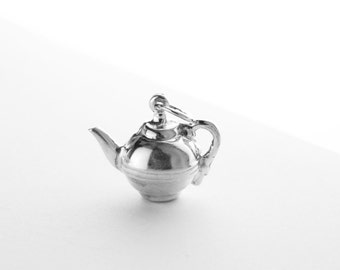 Tea Pot Sterling Silver Charm