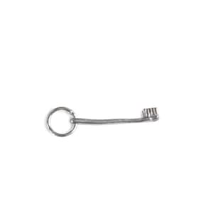 Srebrny wisiorek w kształcie szczoteczki do zębów, Mały wisiorek w kształcie szczoteczki do zębów ze srebra próby 925, Miniaturowy wisiorek w kształcie szczoteczki do zębów ze srebra próby 925, Prezent dla dentysty