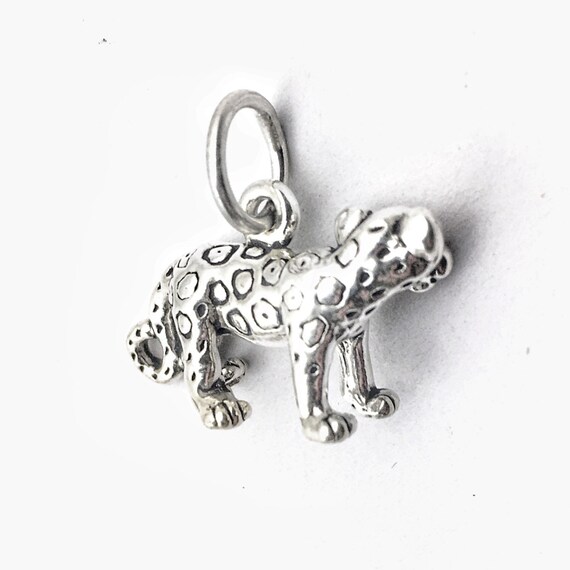 Leopard Sterling Silver Charm - image 3