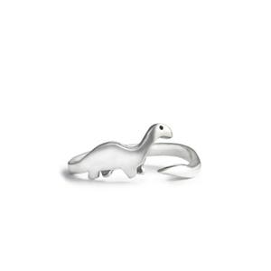 Dinosaur silver ring