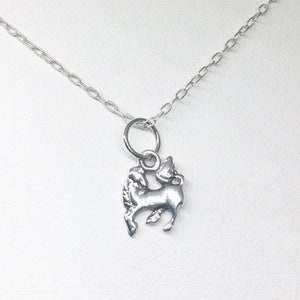 Horse Small Sterling Silver Charm