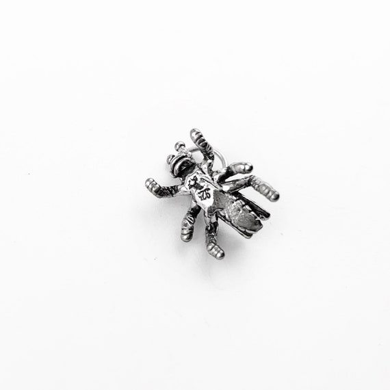 Firefly Charm in Sterling Silver, Lightning Bug C… - image 6