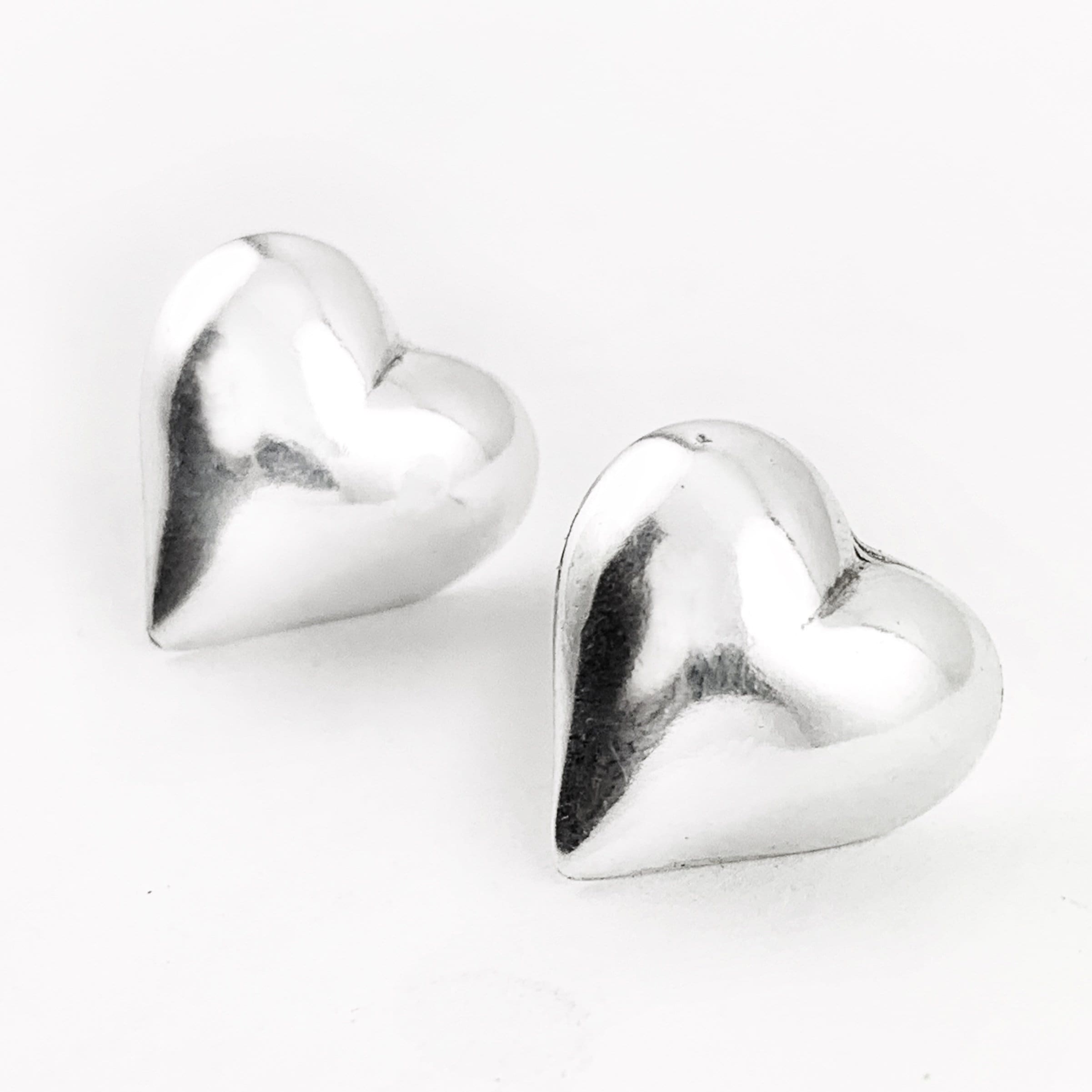 Louis Vuitton Rendez-Vous HUGE Dangle Heart Spike Stud Earrings
