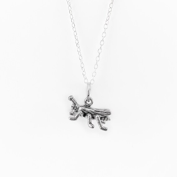 Firefly Charm in Sterling Silver, Lightning Bug C… - image 4