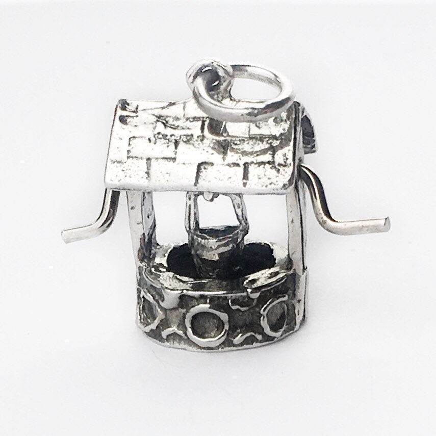 Wishing Well Charm Sterling Silver Wishing Well Charm Sterling Silver