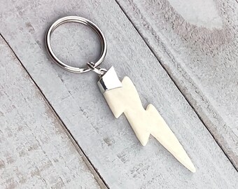 小物 Rickowens lightning bolt keychains Rick Owens Lightning Bolt Keyring Rick Owens