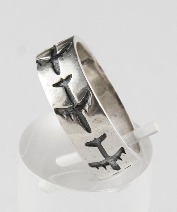 World Traveler Sterling Silver Ring