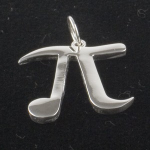 3.14 Pi Sterling Silver Charm image 2