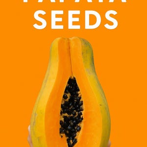 Dwarf Papaya Seeds: Heirloom Tropical Fruit, Non-GMO, Farm-Grown