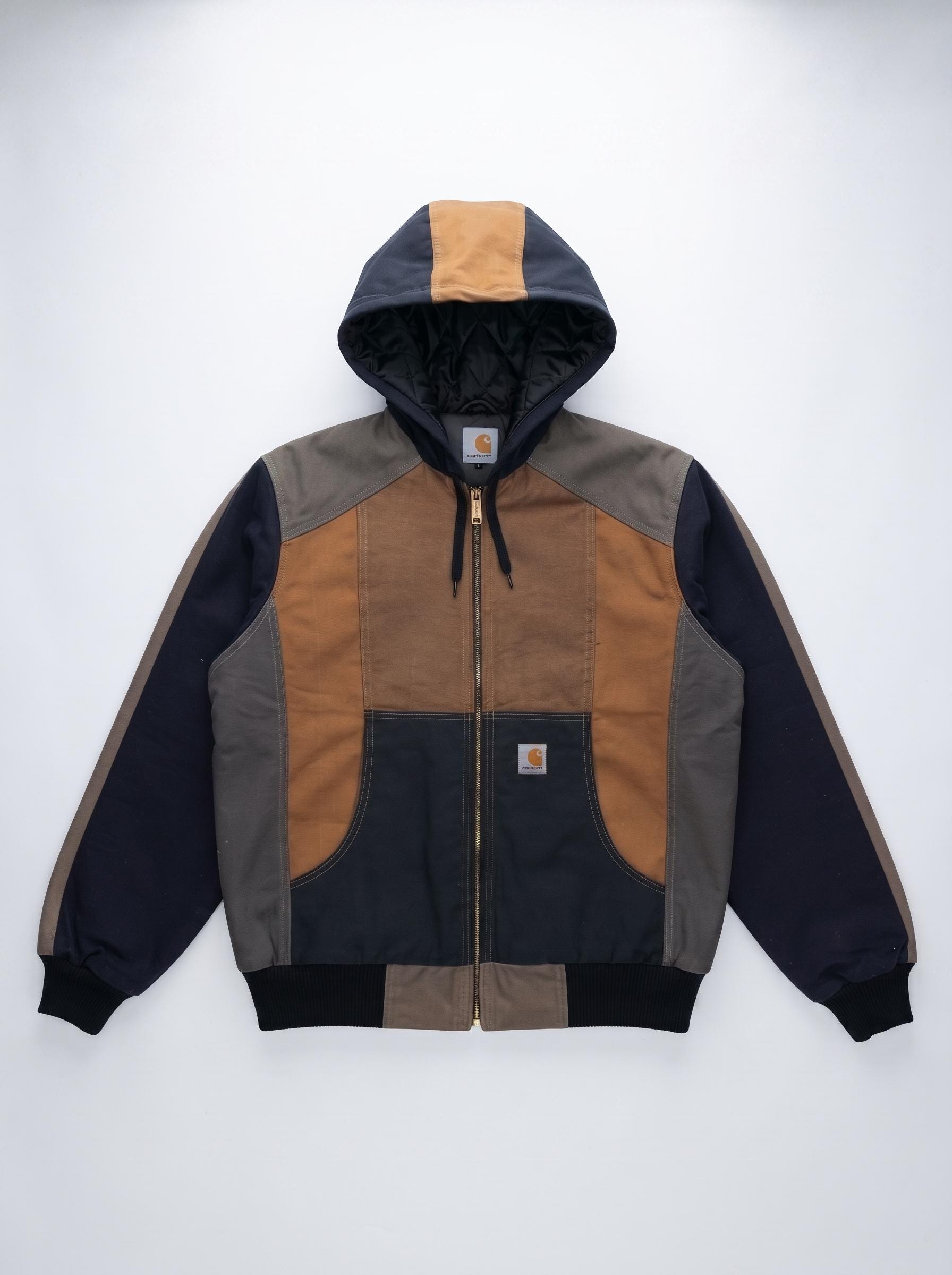 Nike Patchwork Custom Reworked Hoodie - Etsy