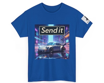 Camiseta de carreras JDM Car Send It Retro Sports Car 911 GT4 GT3 Cayman