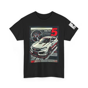 Civic Type R JDM T-Shirt, Vintage Racing Tee