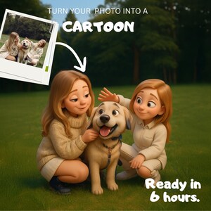 Custom Portrait from Photo,Cartoon Portrait Animation,Custom Couple Portrait,Couple Gifts,Digital File,Custom Cartoon,Digital File