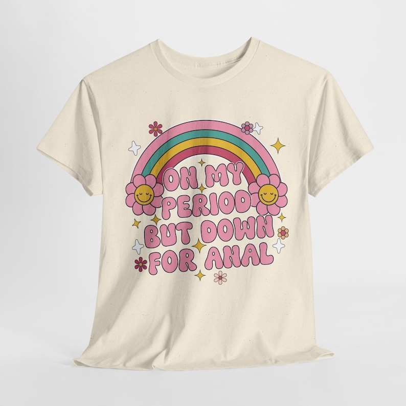 Camiseta "En mi periodo", camisetas atrevidas, camisetas inapropiadas para mujeres, camisetas "Desquiciadas", camisetas ofensivas y vergonzosas, meme de la Generación Z, regalo de broma divertido. imagen 5