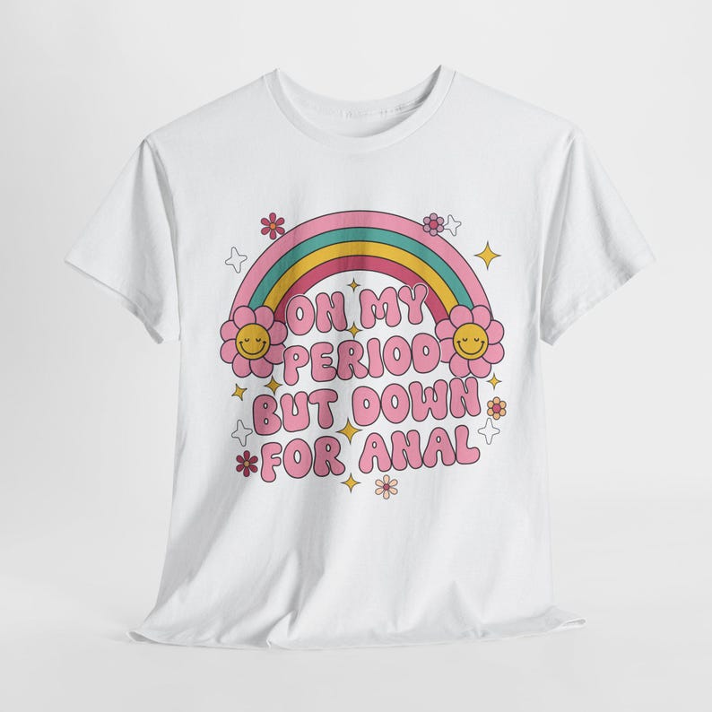 Camiseta "En mi periodo", camisetas atrevidas, camisetas inapropiadas para mujeres, camisetas "Desquiciadas", camisetas ofensivas y vergonzosas, meme de la Generación Z, regalo de broma divertido. imagen 2