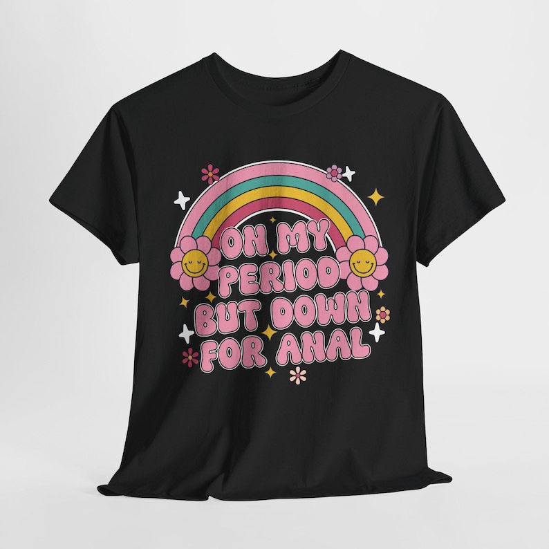 Camiseta "En mi periodo", camisetas atrevidas, camisetas inapropiadas para mujeres, camisetas "Desquiciadas", camisetas ofensivas y vergonzosas, meme de la Generación Z, regalo de broma divertido. imagen 3