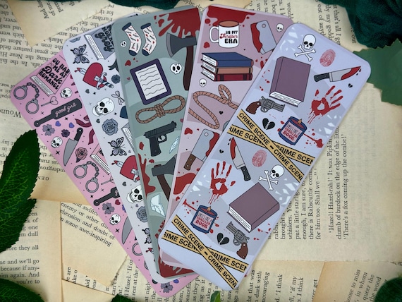 Thriller Bookmark – Bookish Gift
