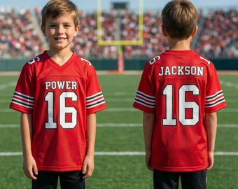 Camiseta de fútbol personalizada, uniforme deportivo con nombre y número impresos, regalos para hombres, mujeres, niños y fanáticos.