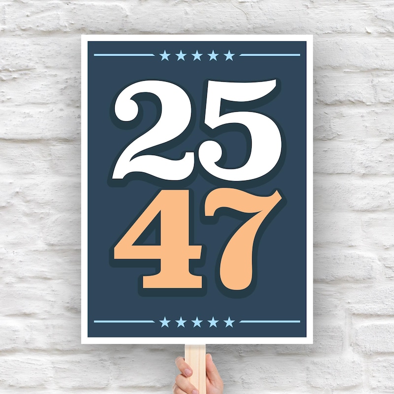 25th Amendment Sign - Etsy