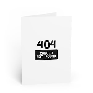 Carte de voeux de rémission - cadeau de survivant du cancer, carte de rétablissement, carte d'encouragement, pensée pour vous, célébration