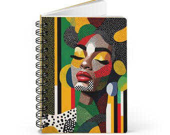 Chosen Spiral Bound Laminate Cover Journal | Pop Art Notebook