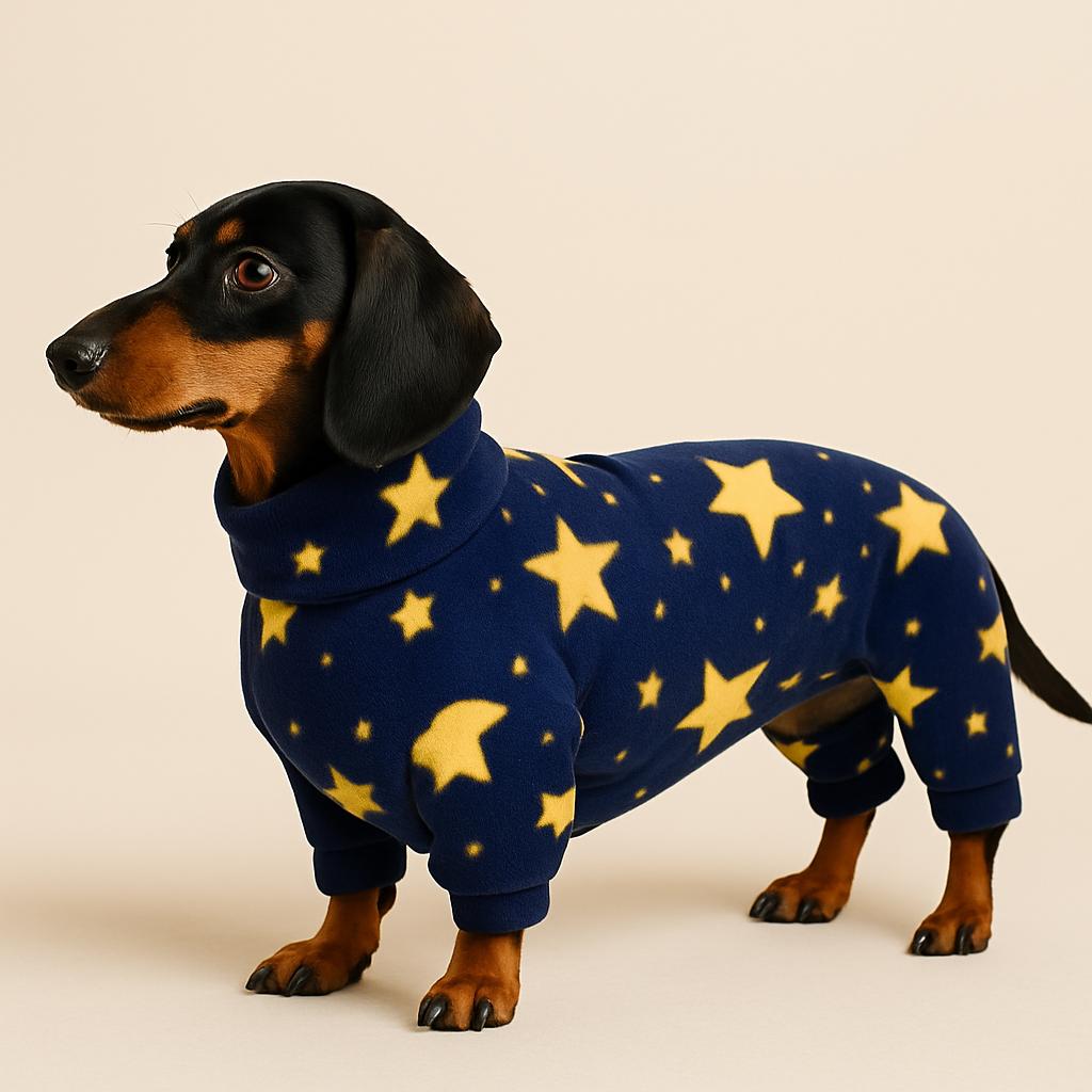 HABXNJF Ensemble De Pyjama à Col Rond Pour Homme, Pyjama Teckel