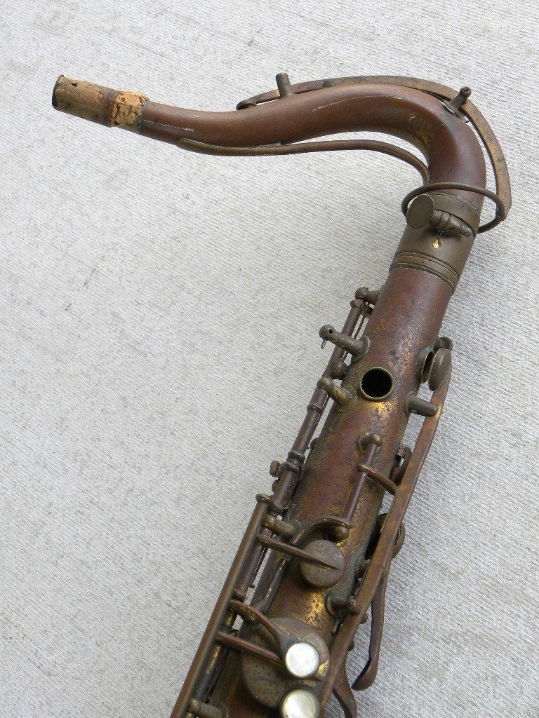 RESERVED for / Vintage Jazz Old Saxophone with Etsy