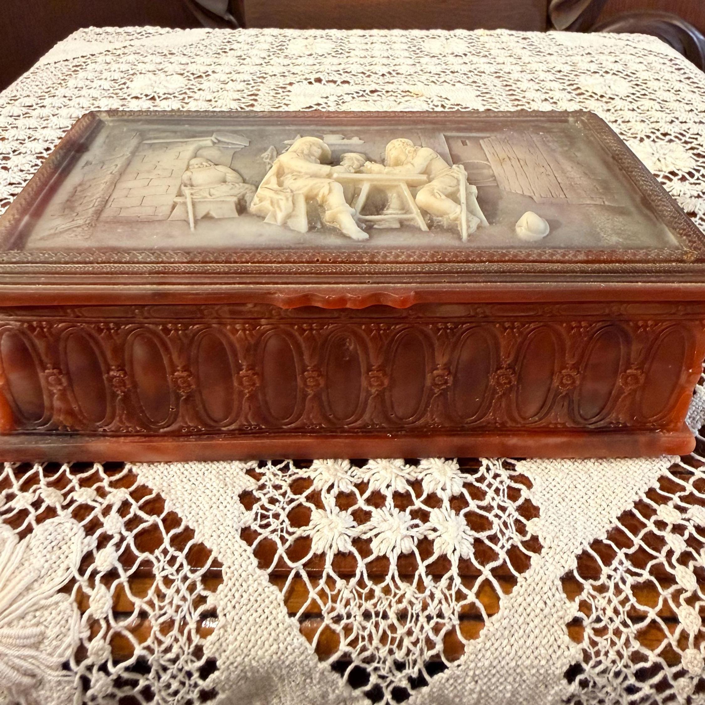 Incolay Stone Box - Etsy