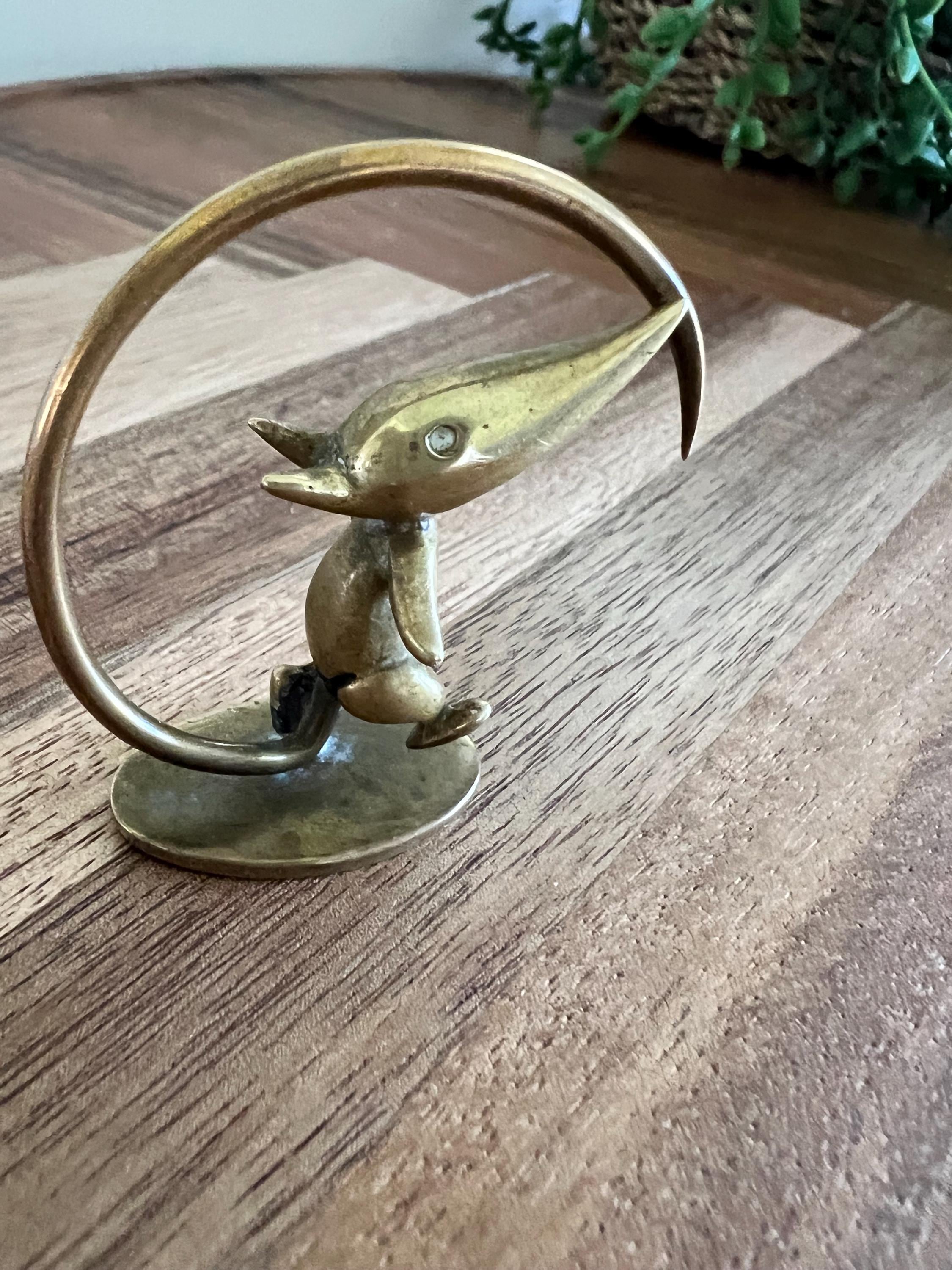 Karl hagenauer 真鍮 置物 アールデコ オブジェ アンティーク Hagenauer - Etsy