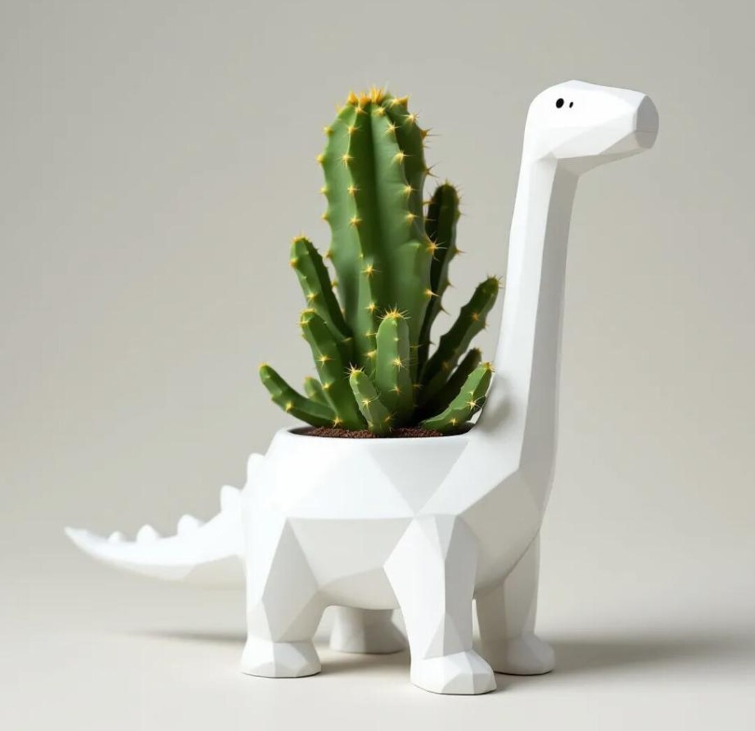 Dino Planter Pot - Etsy