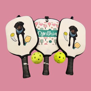 Personalized Pickleball Paddle Cover