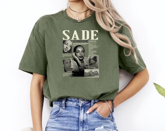 The Best of Sade Merch T-shirt, Love is Stronger T-shirt, 90s Sade Music T-shirt, Love Deluxe Album T-shirt, Vintage T-shirt, 90s T-shirt